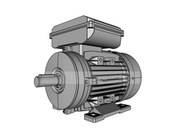 OMEC 90 S Single-phase electric motor - 1.5kW  2 pole / 3000rpm  B3