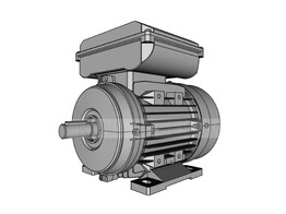 OMEC 80 Single-phase electric motor - 0.55kW  4 pole / 1500rpm  B3