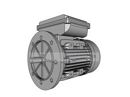 OMEC 71 Moteur electrique monophase - 0.37kW  4 pole / 1500rpm  B5