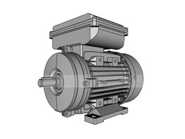 OMEC 71 Single-phase electric motor - 0.37kW  4 pole / 1500rpm  B3