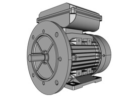 OMEC 80 Moteur electrique monophase - 0.55kW  4 pole / 1500rpm  B35